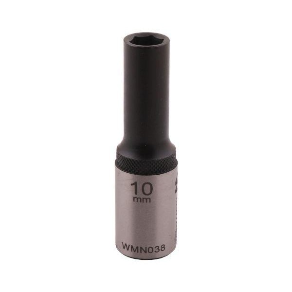 Nasadka sześciokątna 1 2 10 mm długa CrV50BV30 DIN 3124 Waryński