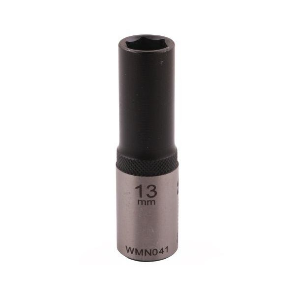 Nasadka sześciokątna 1 2 13 mm długa CrV50BV30 DIN 3124 Waryński