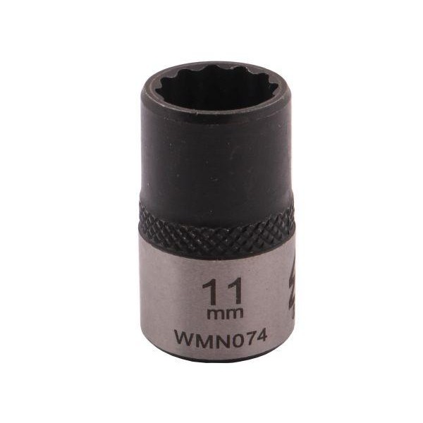 Nasadka dwunastokątna 3 8 11 mm CrV50BV30 DIN 3124 Waryński