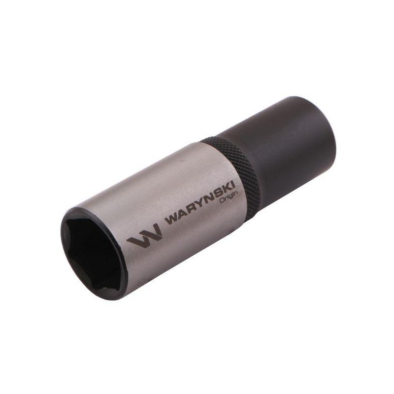 Nasadka sześciokątna 1 2 18 mm długa CrV50BV30 DIN 3124 Waryński