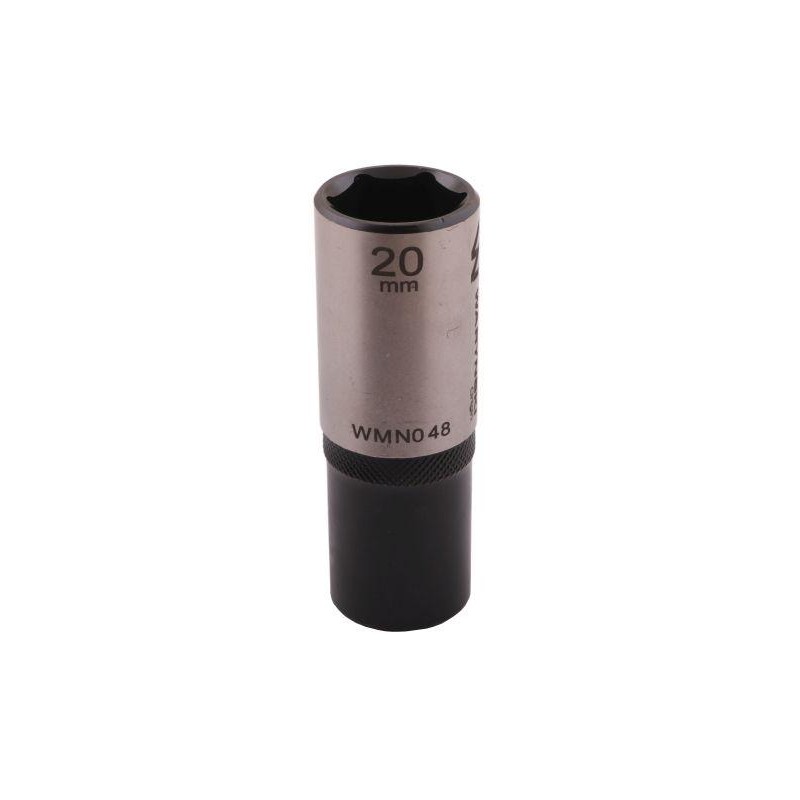 Nasadka sześciokątna 1 2 20 mm długa CrV50BV30 DIN 3124 Waryński