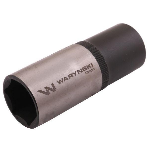 Nasadka sześciokątna 1 2 21 mm długa CrV50BV30 DIN 3124 Waryński