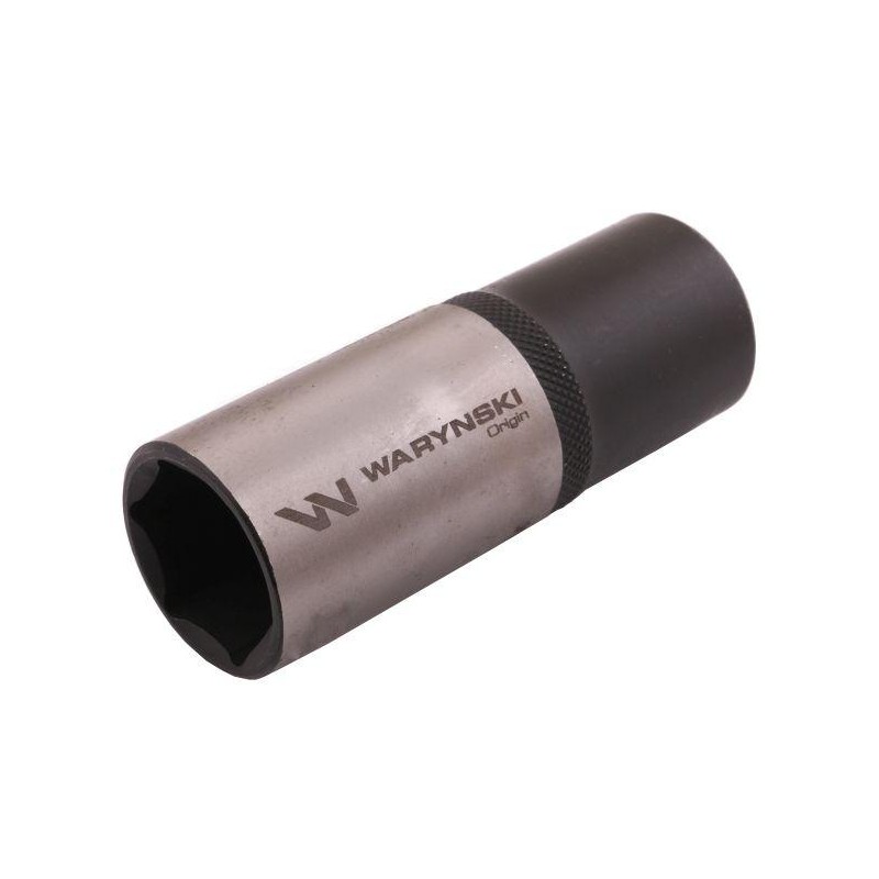 Nasadka sześciokątna 1 2 22 mm długa CrV50BV30 DIN 3124 Waryński
