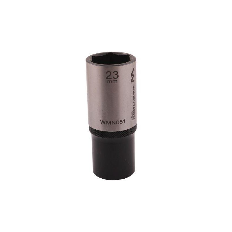 Nasadka sześciokątna 1 2 23 mm długa CrV50BV30 DIN 3124 Waryński