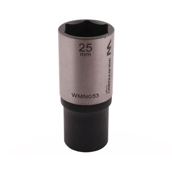 Nasadka sześciokątna 1 2 25 mm długa CrV50BV30 DIN 3124 Waryński