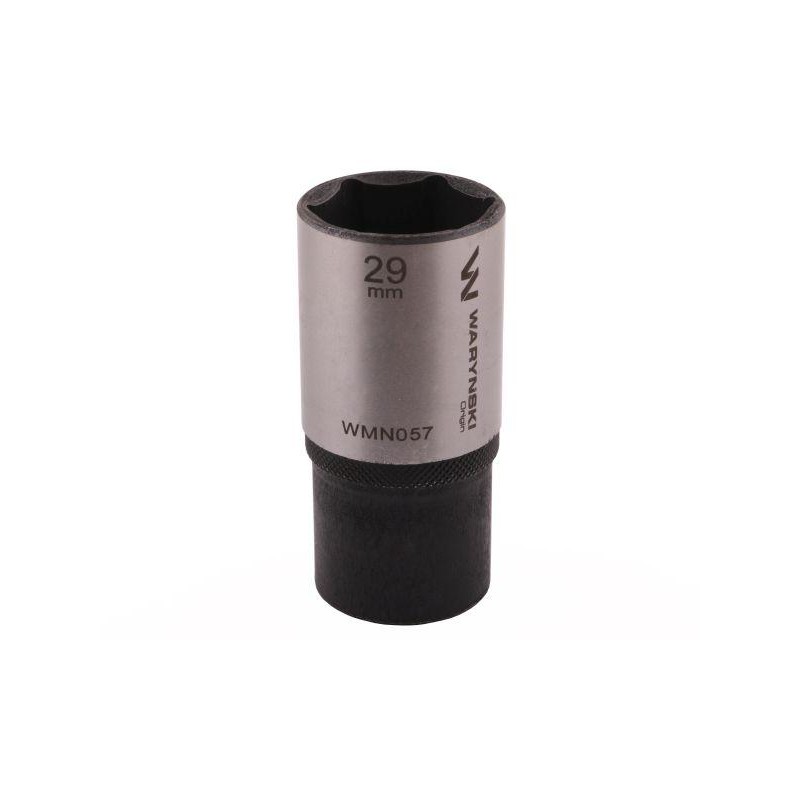 Nasadka sześciokątna 1 2 29 mm długa CrV50BV30 DIN 3124 Waryński