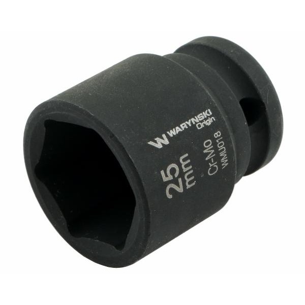 Nasadka udarowa sześciokątna 1 2 25 mm CrMo DIN 3129 Waryński