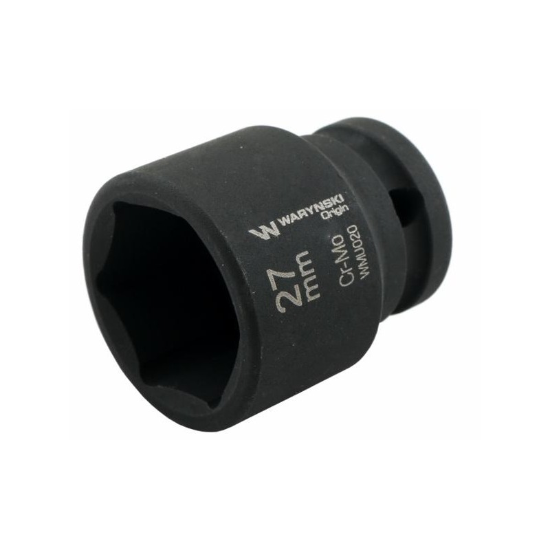 Nasadka udarowa sześciokątna 1 2 27 mm CrMo DIN 3129 Waryński