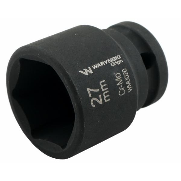 Nasadka udarowa sześciokątna 1 2 27 mm CrMo DIN 3129 Waryński