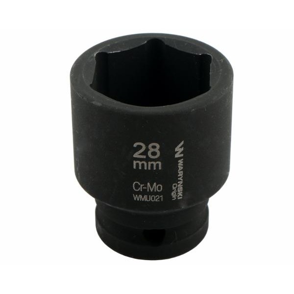 Nasadka udarowa sześciokątna 1 2 28 mm CrMo DIN 3129 Waryński