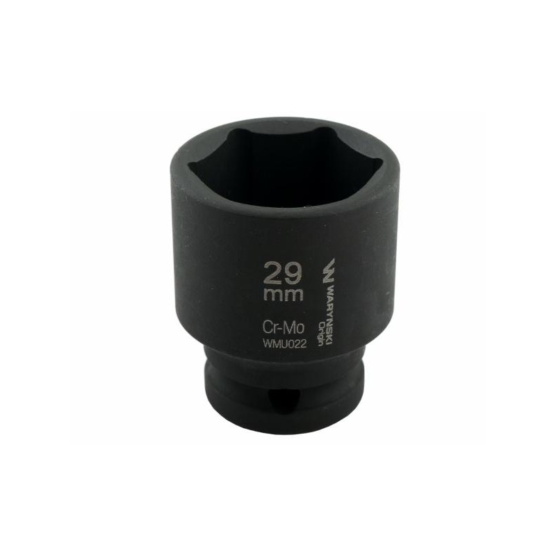 Nasadka udarowa sześciokątna 1 2 29 mm CrMo DIN 3129 Waryński