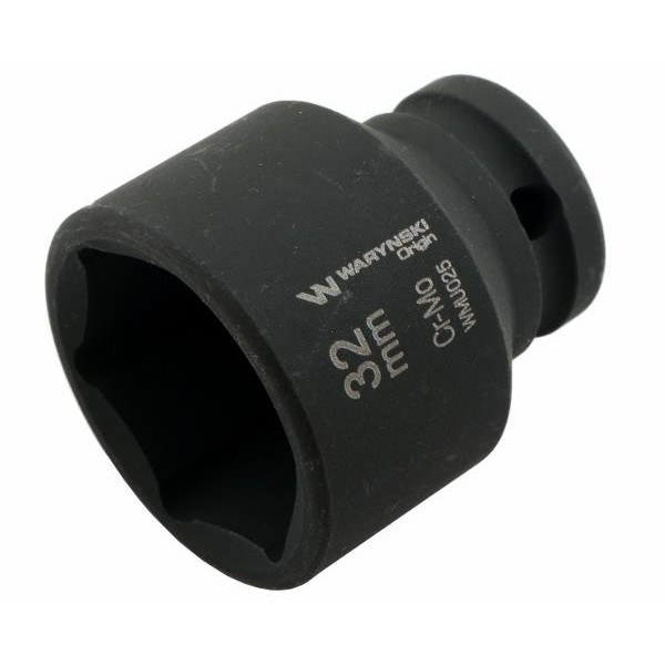 Nasadka udarowa sześciokątna 1 2 32 mm CrMo DIN 3129 Waryński