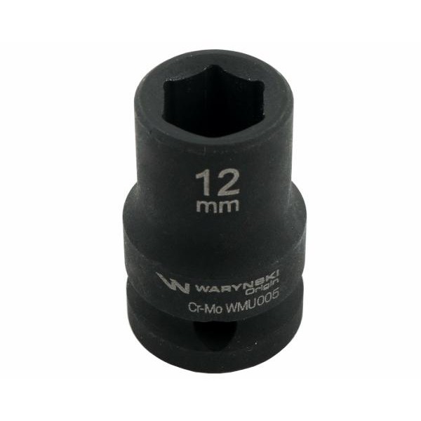Nasadka udarowa sześciokątna 1 2 12 mm CrMo DIN 3129 Waryński