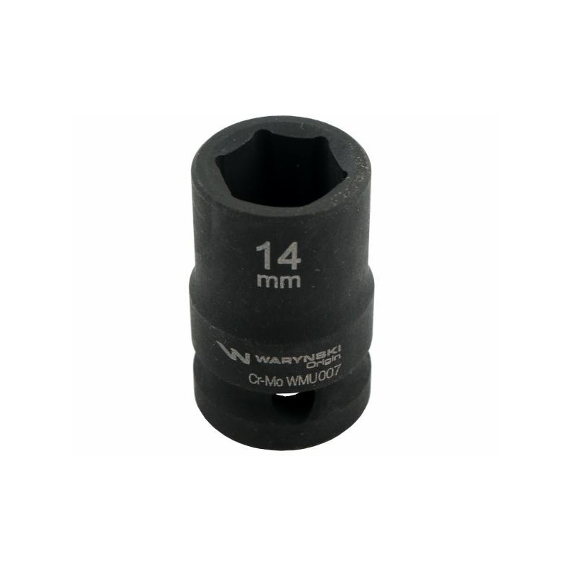 Nasadka udarowa sześciokątna 1 2 14 mm CrMo DIN 3129 Waryński