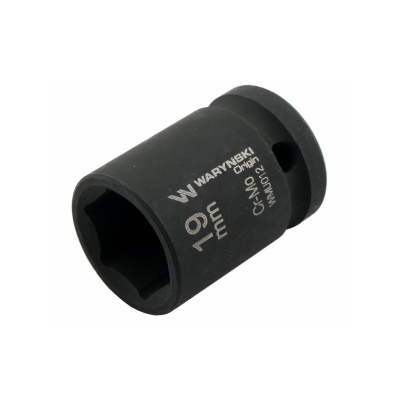 Nasadka udarowa sześciokątna 1 2 19 mm CrMo DIN 3129 Waryński