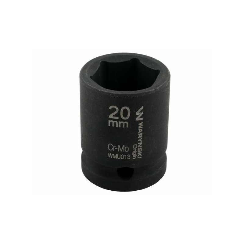 Nasadka udarowa sześciokątna 1 2 20 mm CrMo DIN 3129 Waryński