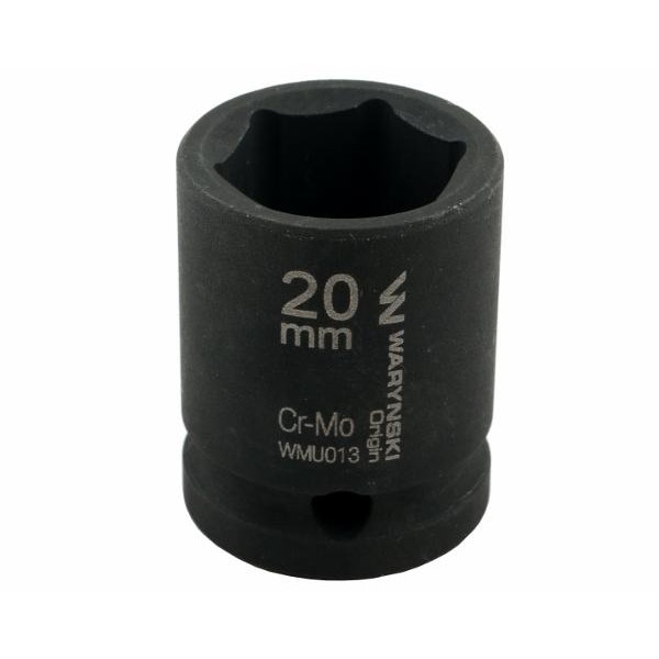 Nasadka udarowa sześciokątna 1 2 20 mm CrMo DIN 3129 Waryński
