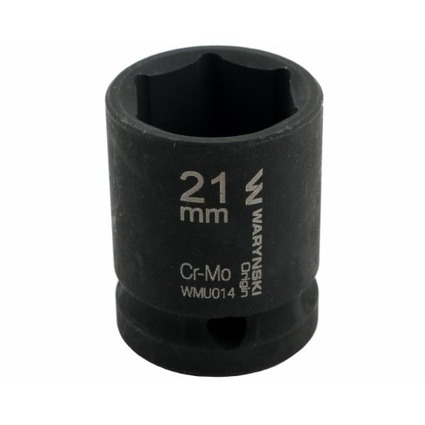 Nasadka udarowa sześciokątna 1 2 21 mm CrMo DIN 3129 Waryński
