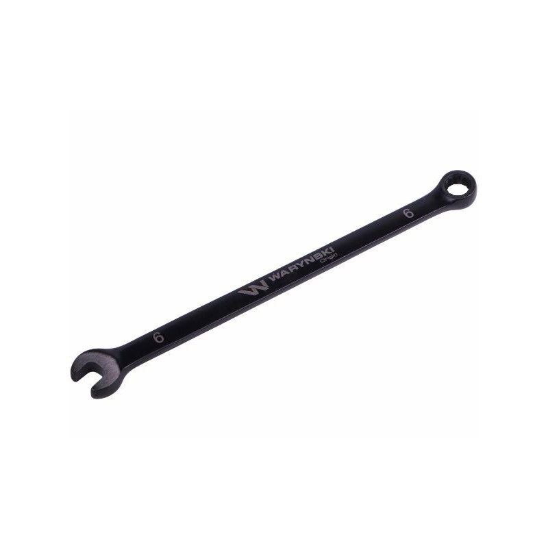 Klucz płasko-oczkowy 6 mm CrV standard ASME B107-2010 Waryński