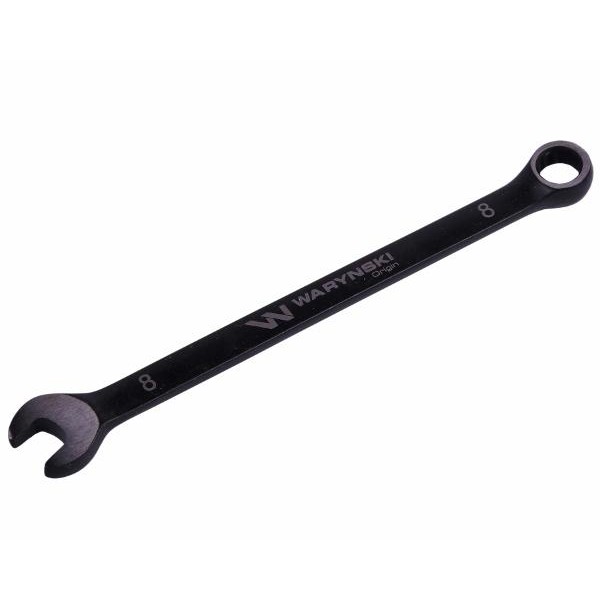 Klucz płasko-oczkowy 8 mm CrV standard ASME B107-2010 Waryński