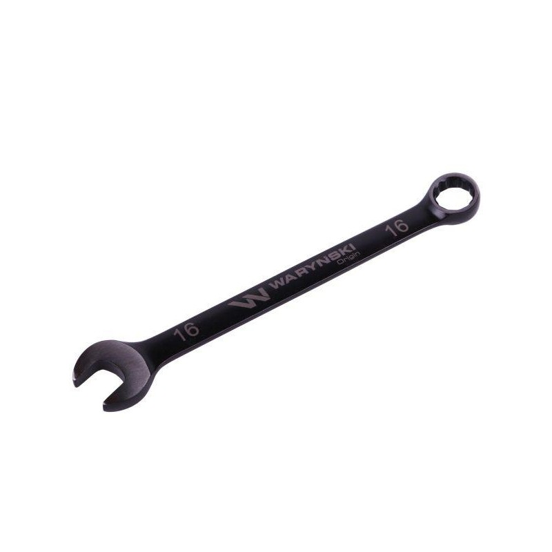 Klucz płasko-oczkowy 16 mm CrV standard ASME B107-2010 Waryński