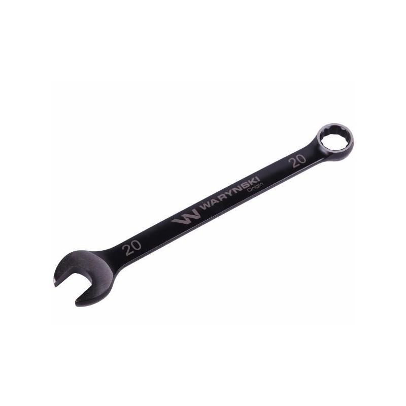 Klucz płasko-oczkowy 20 mm CrV standard ASME B107-2010 Waryński
