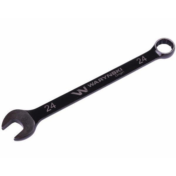Klucz płasko-oczkowy 24 mm CrV standard ASME B107-2010 Waryński