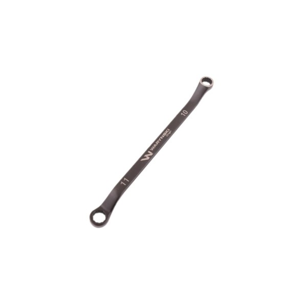 Klucz oczkowy odsadzony 10 x 11 mm CrV standard ASME B107 9 Waryński