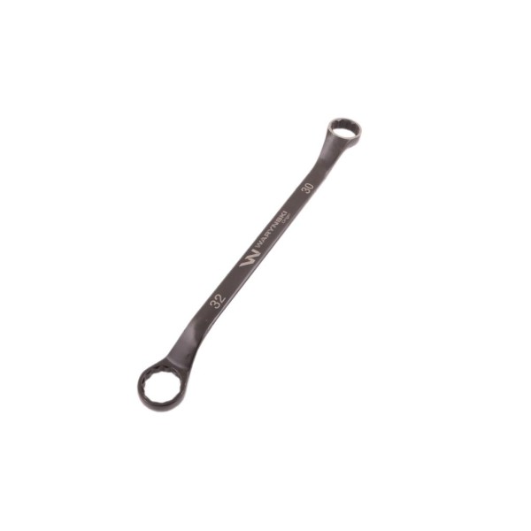 Klucz oczkowy odsadzony 30 x 32 mm CrV standard ASME B107 9 Waryński