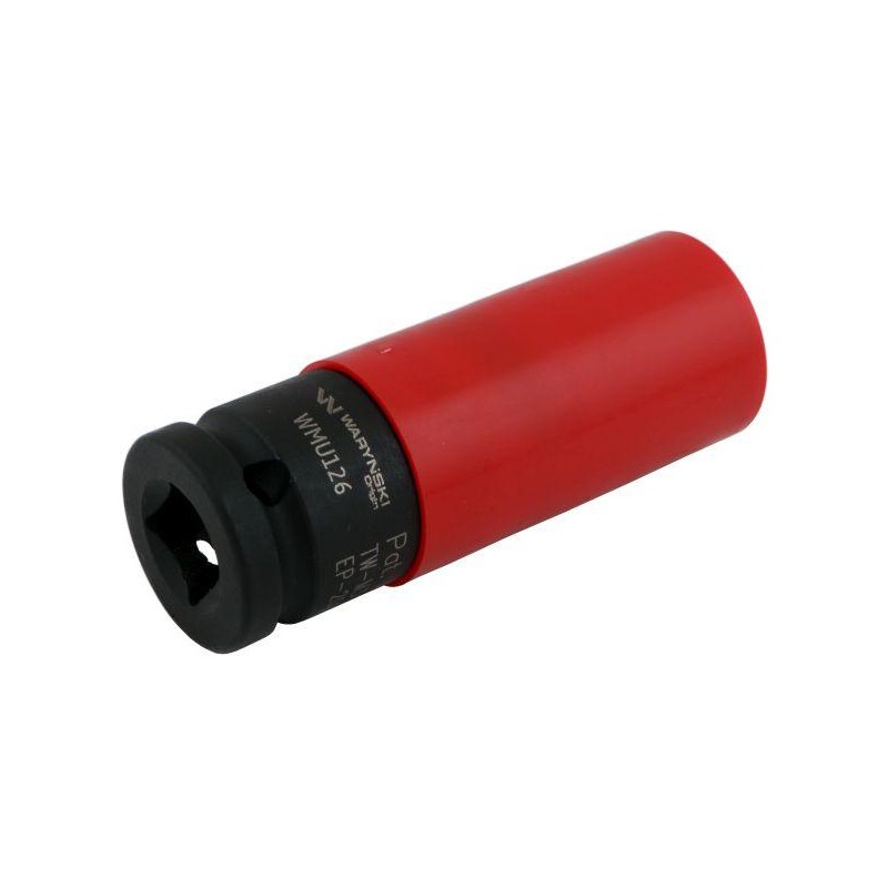 Nasadka udarowa 1 2 z magnesem do felg aluminiowych 21mm Waryński