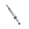 Tłumik okrągły długi 5 4kg 1280mm C-360 INOX WARYŃSKI