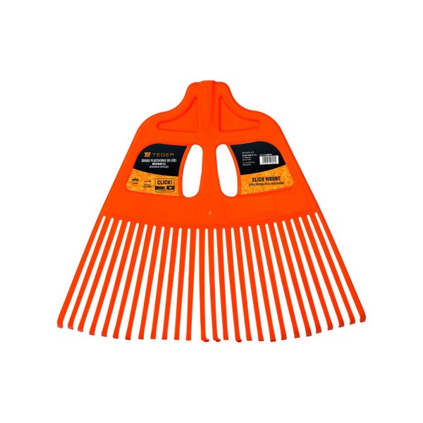 Grabie plastikowe do liści rozmiar XL uniwersalne zbierające (mocowanie CLICK) TEGER