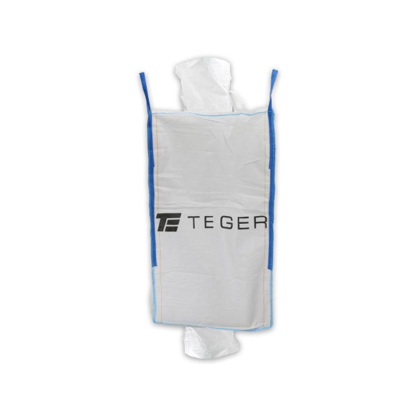 Worek BIG BAG 1000kg 90 x 90 x 160 4 uchwyty Lej zasypowy Lej spustowy TEGER