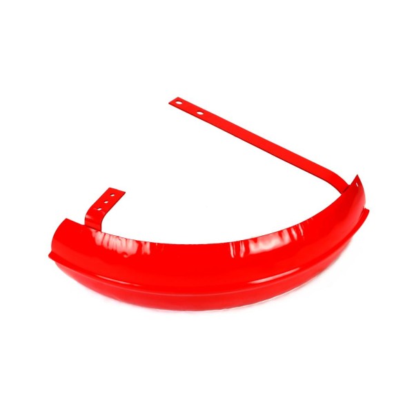 Błotnik przedni lewy kolor czerwony malowany proszkowo pasuje do Ursus C-360 C-330 46670010