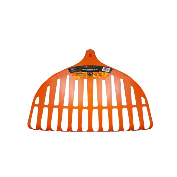 Grabie plastikowe do liści - niezatykające CLOG FREE (mocowanie CLICK) TEGER