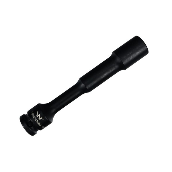 Nasadka udarowa 1 2 , sześciokątna slim przelotowa ze stali CrMo 16mm długość 150 mm, stosowane w mechanice do