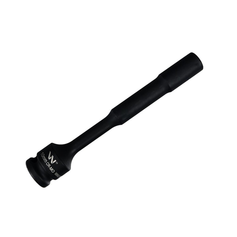 Nasadka udarowa 1 2 , sześciokątna slim przelotowa ze stali CrMo 10mm długość 150 mm, stosowane w mechanice do