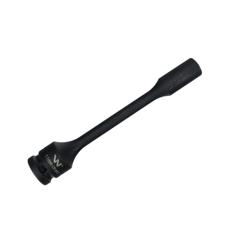 Nasadka udarowa 1 2 , sześciokątna slim ze stali CrMo 11mm długość 150 mm, stosowane w mechanice do kluczy uda