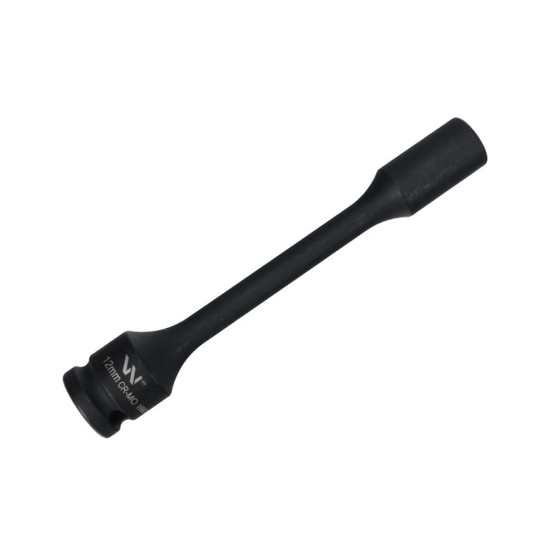 Nasadka udarowa 1 2 , sześciokątna slim ze stali CrMo 12mm długość 150 mm, stosowane w mechanice do kluczy uda