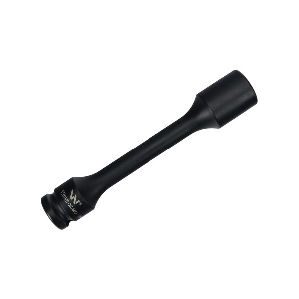Nasadka udarowa 1 2 , sześciokątna slim ze stali CrMo 19mm długość 150 mm, stosowane w mechanice do kluczy uda