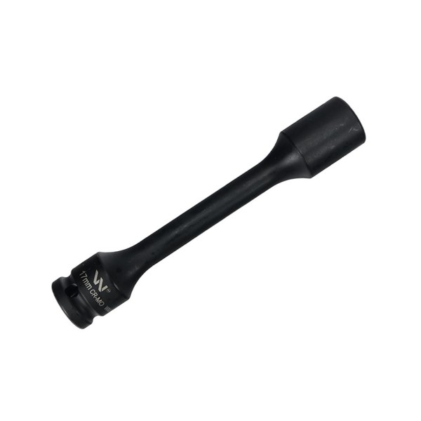 Nasadka udarowa 1 2 , sześciokątna slim ze stali CrMo 17mm długość 150 mm, stosowane w mechanice do kluczy uda