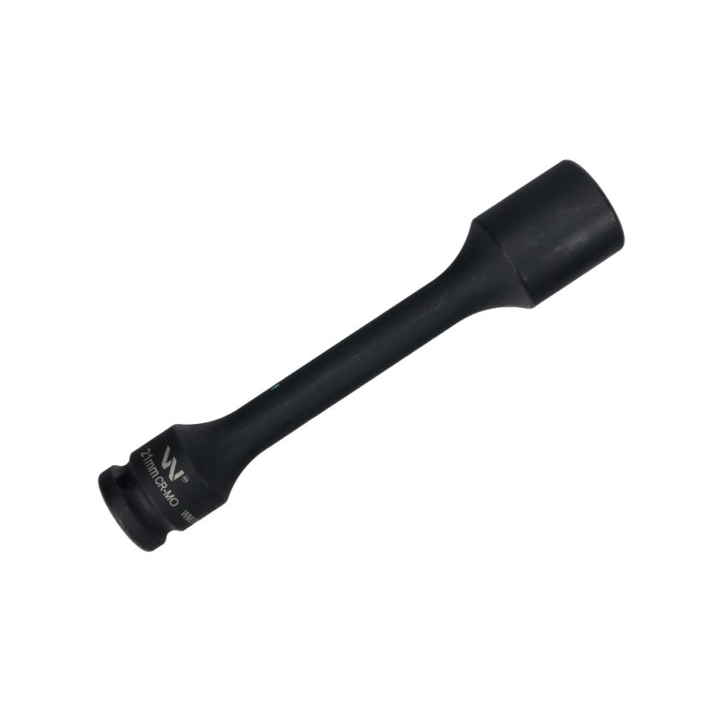Nasadka udarowa 1 2 , sześciokątna slim ze stali CrMo 21mm długość 150 mm, stosowane w mechanice do kluczy uda