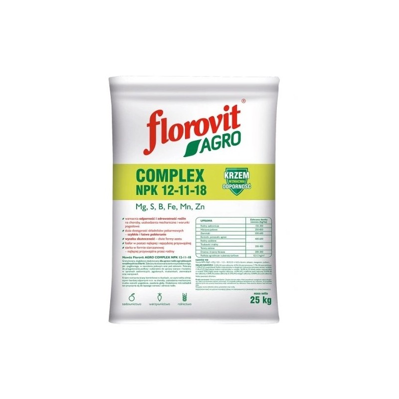 FLOROWIT AGRO COMPLEX 25KG