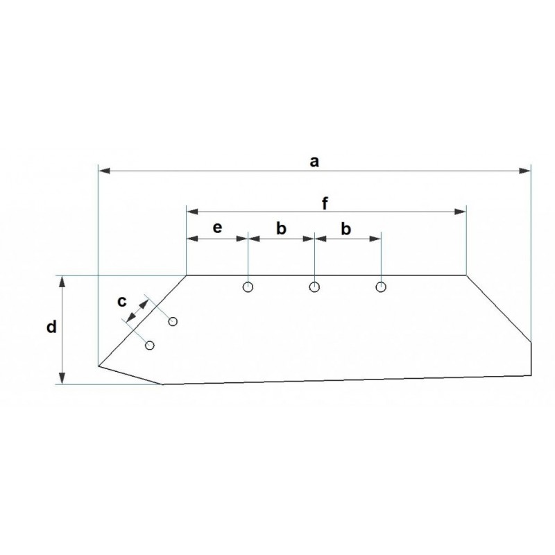 LEMIESZ UV-WSM 43P prawy PŁUG KM