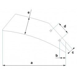 ŁAMACZ SKIBY PRAWY PŁUGA  KM   AKPIL