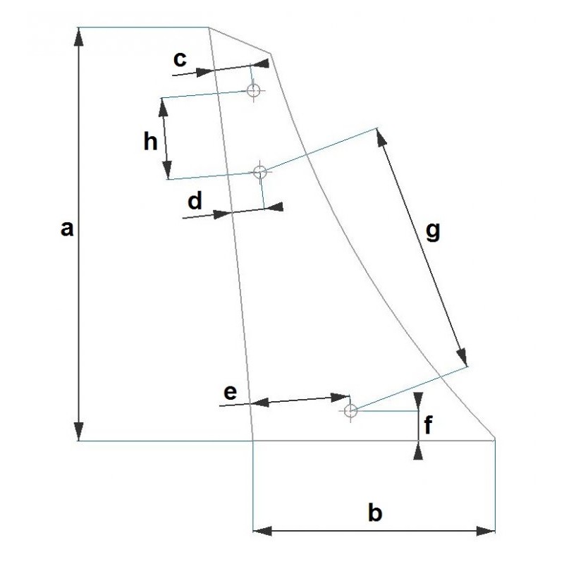 PIERŚ ODKŁADNI PŁUGÓW Z SERII KM [KM-P] PRAWA