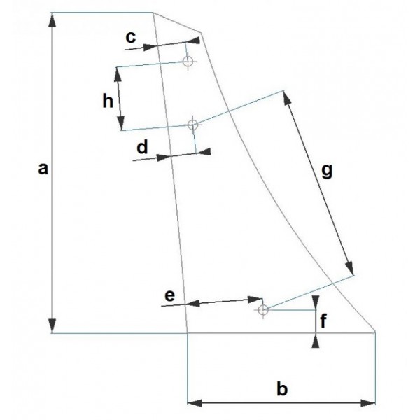 PIERŚ ODKŁADNI PŁUGÓW Z SERII KM [KM-P] PRAWA