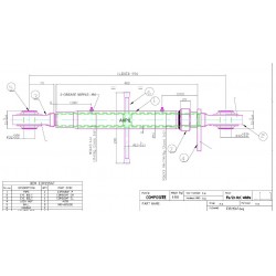ŚRUBA RZYMSKA (ŁĄCZNIK CENTRALNY) L400/3