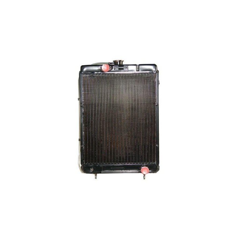 Chłodnica wody miedziana 4-kanaliki C-330