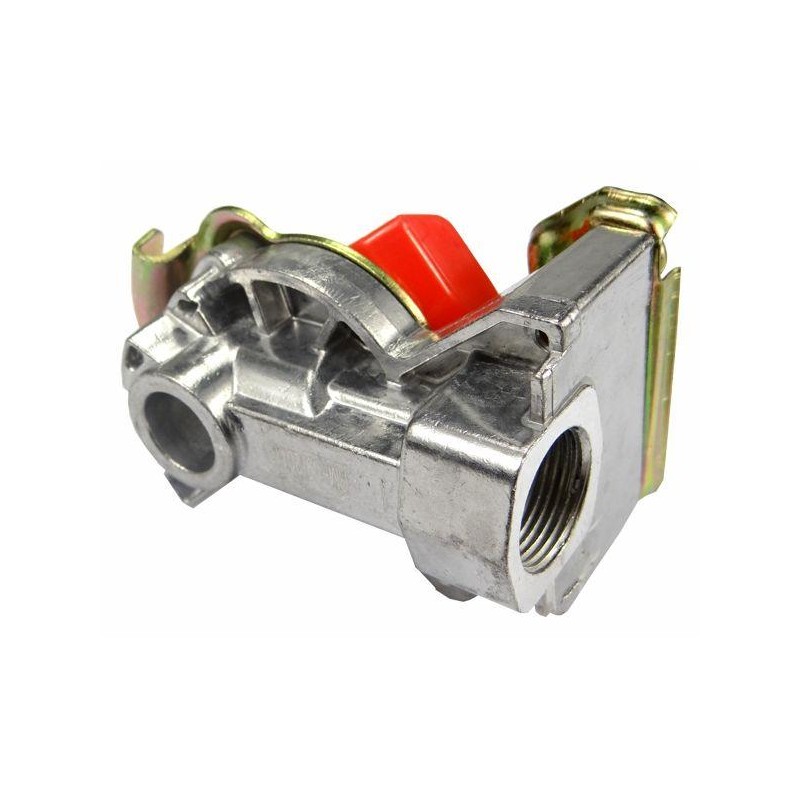 Złącze przewodów powietrza bez zaworu C-330 360 Przyczepa (twarde) x501200 Euro 22x1 5 Czerwone